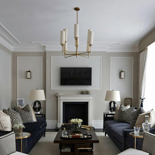 Ziyi Elegant Brass Chandelier