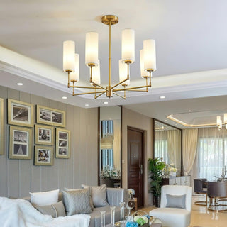 Ziyi Elegant Brass Chandelier