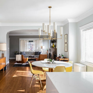 Ziyi Elegant Brass Chandelier