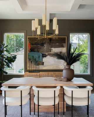 Ziyi Elegant Brass Chandelier