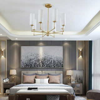Ziyi Elegant Brass Chandelier