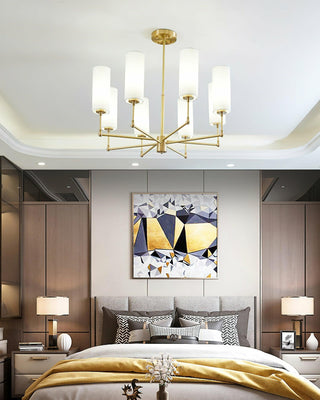 Ziyi Elegant Brass Chandelier
