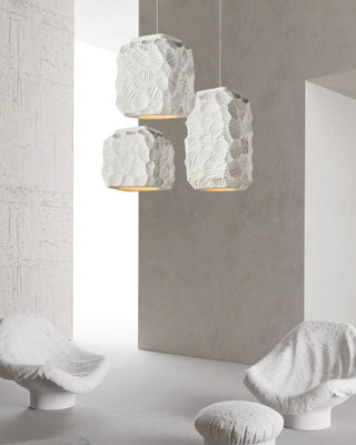 Zola Textured Polystyrene Pendant Light