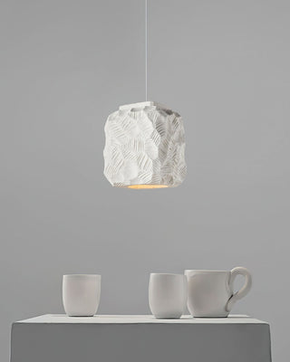Zola Textured Polystyrene Pendant Light