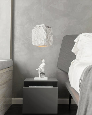 Zola Textured Polystyrene Pendant Light