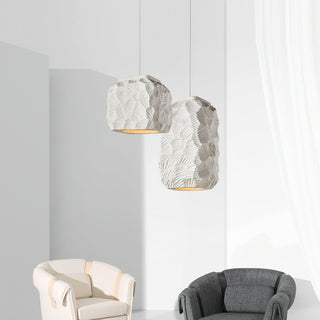 Zola Textured Polystyrene Pendant Light