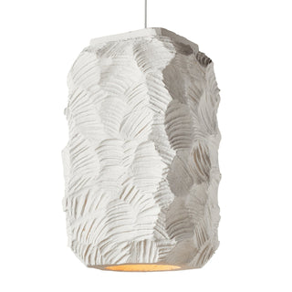 Zola Textured Polystyrene Pendant Light