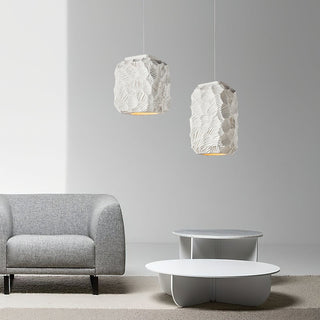 Zola Textured Polystyrene Pendant Light