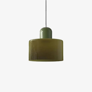 Morvella Sculptural Pendant Light – Refined Cylindrical Design Decorative Hanging Lamp N31