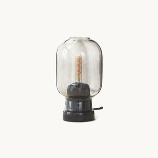 Rainer Industrial Glass Wall Sconce
