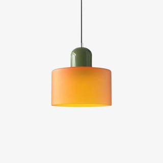 Morvella Sculptural Pendant Light – Refined Cylindrical Design Decorative Hanging Lamp N31