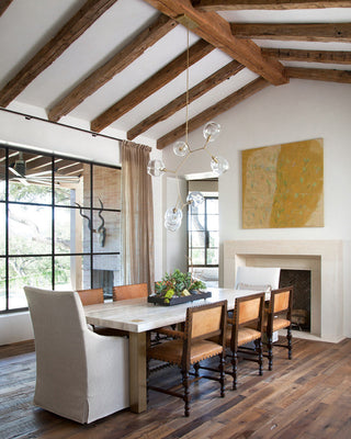 Bifurcation Contemporary Glass Chandelier