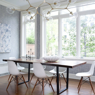 Bifurcation Contemporary Glass Chandelier