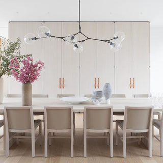 Bifurcation Contemporary Glass Chandelier
