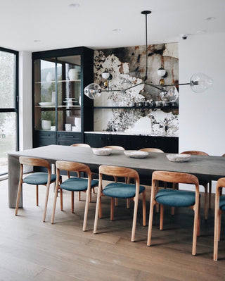 Bifurcation Contemporary Glass Chandelier
