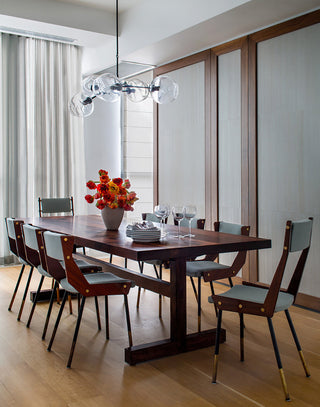 Bifurcation Contemporary Glass Chandelier