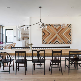 Bifurcation Contemporary Glass Chandelier