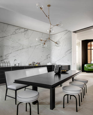 Bifurcation Contemporary Glass Chandelier