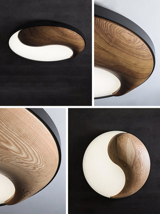 Equili Minimalist Wood Ceiling Lamp