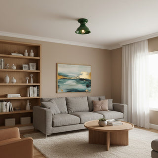 Dravin Ceramic Ceiling Light - Vibrant Color Palette Modern Indoor Fixture for Living Room and Hallway