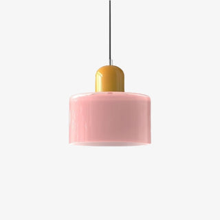 Morvella Sculptural Pendant Light – Refined Cylindrical Design Decorative Hanging Lamp N31