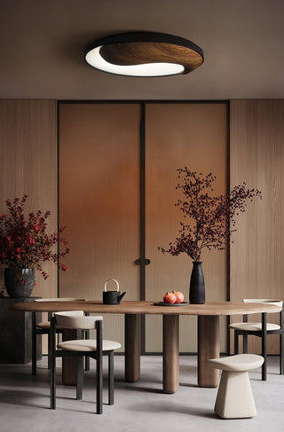 Equili Minimalist Wood Ceiling Lamp