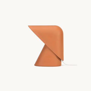 K Terracotta Resin Sculptural Table Lamp