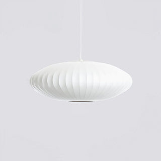 Luna Mulberry Silk Oval Pendant Light