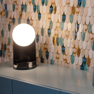 Solis Column Scandinavian Marble Table Light