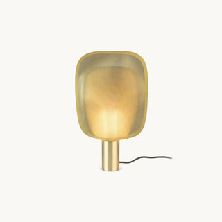 Smoked Modern Metal Table Lamp